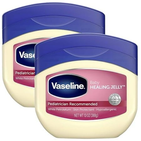 Vaseline  100% Pure Petroleum Jelly Baby  Dermatologist Recommended  Hypoallergenic  Skin Protectant  Treat & Prevent Diaper Rash and Chafed Skin  Sea