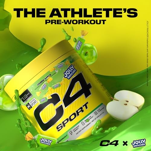 Cellucor C4 Sport Pre-Workout Powder - Jolly Rancher Green Apple - 20 Servings thumbnail
