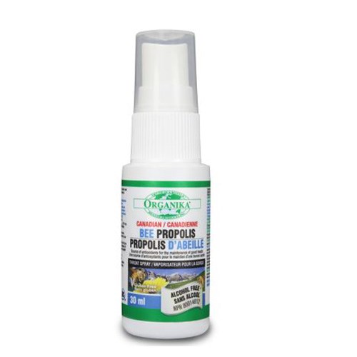 Bee Propolis Throat Spray Alcohol Free 30 Ml by Organika