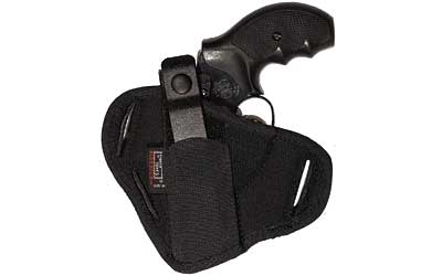 Uncle Mike's Super Belt Slide Holster, Ambidextrous, Matte, Black, 86360