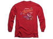 Dubble Bubble Distress Logo Mens Long Sleeve Shirt