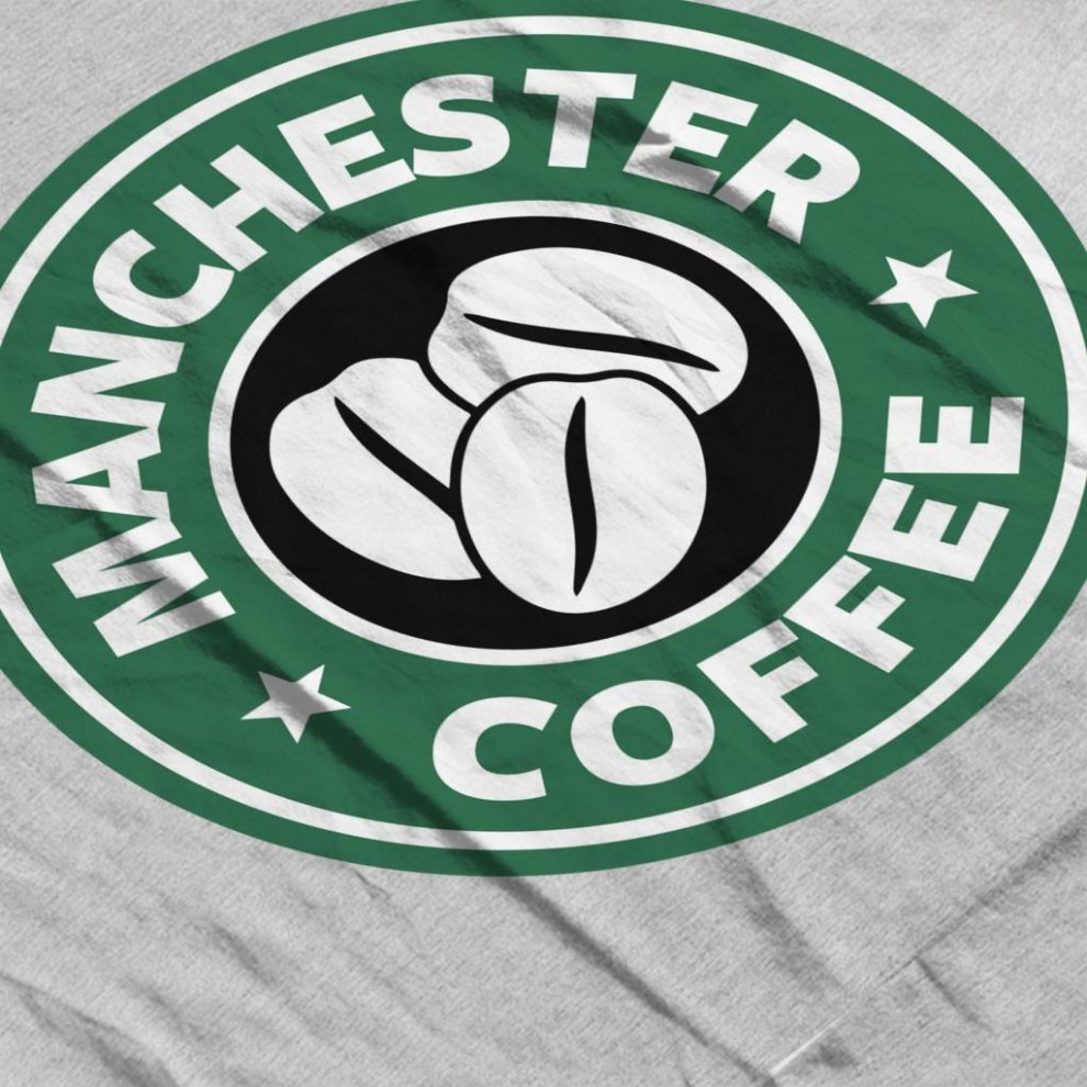 (X-Large (12-13 Yrs)) Manchester Coffee Starbucks Kid's T-Shirt thumbnail