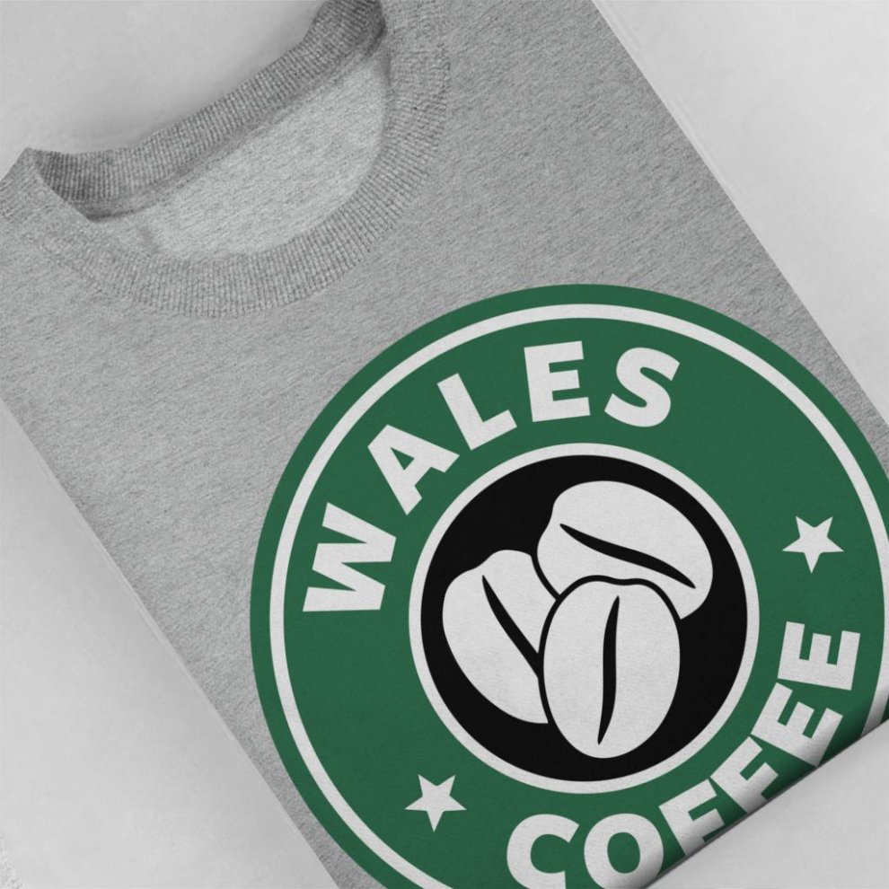 (X-Large (12-13 Yrs)) Wales Coffee Starbucks Kid's Sweatshirt thumbnail