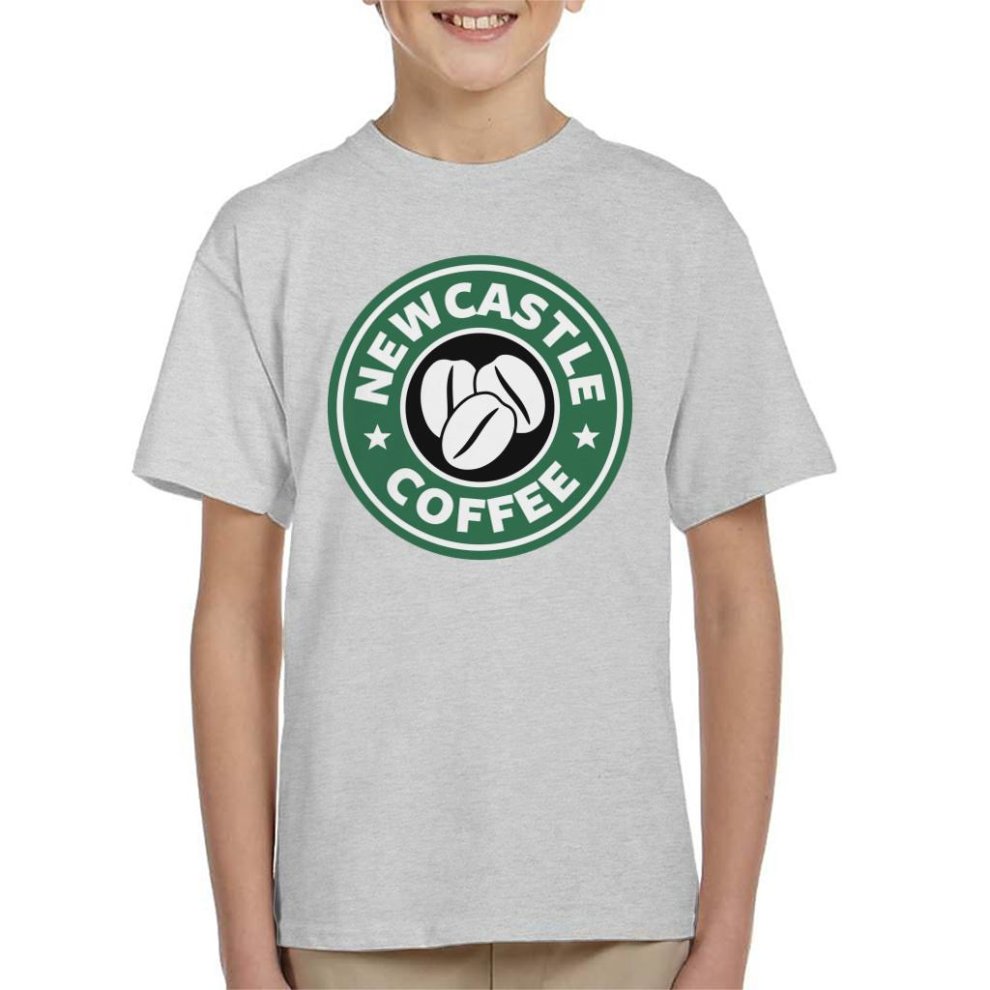(X-Large (12-13 Yrs)) Newcastle Coffee Starbucks Kid's T-Shirt