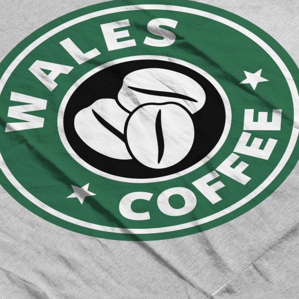 (X-Large (12-13 Yrs)) Wales Coffee Starbucks Kid's Varsity Jacket thumbnail