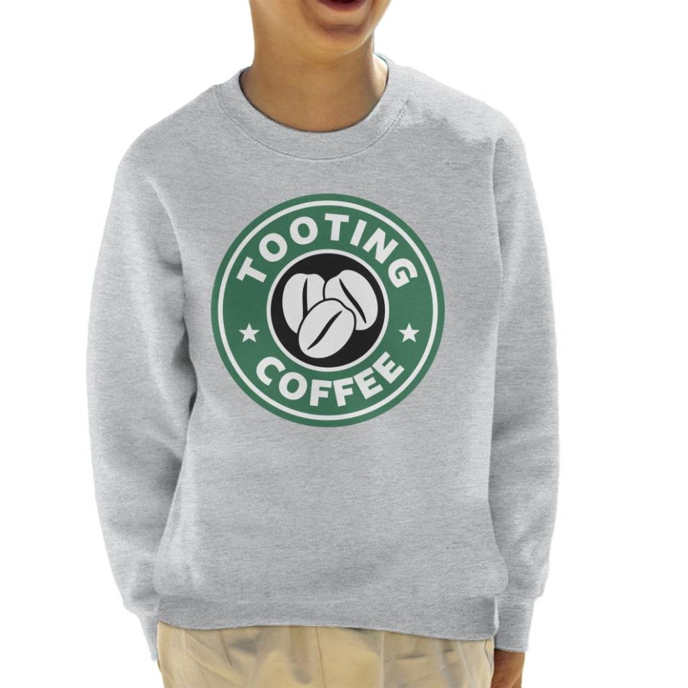 (X-Large (12-13 Yrs)) Tooting Coffee Starbucks Kid's Sweatshirt