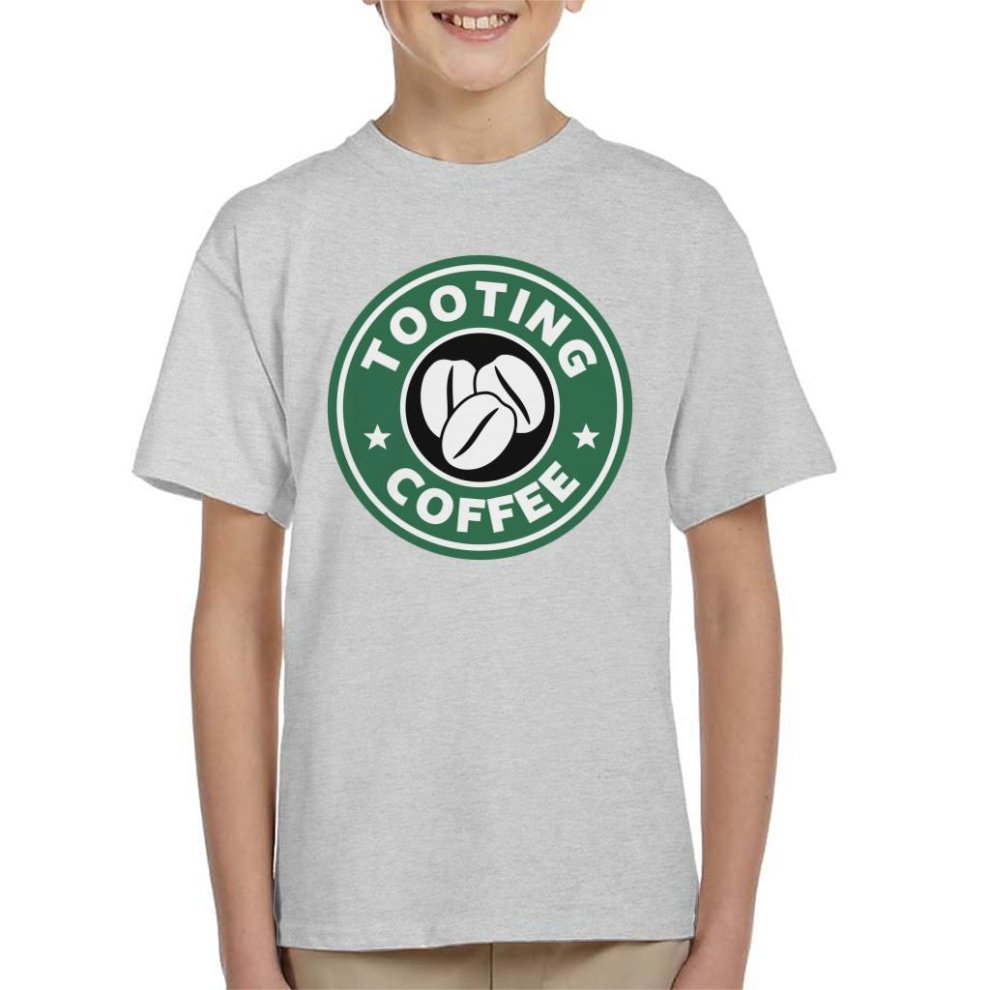 (X-Large (12-13 Yrs)) Tooting Coffee Starbucks Kid's T-Shirt