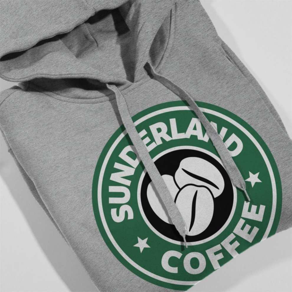 (X-Large (12-13 Yrs)) Sunderland Coffee Starbucks Kid's Hooded Sweatshirt thumbnail