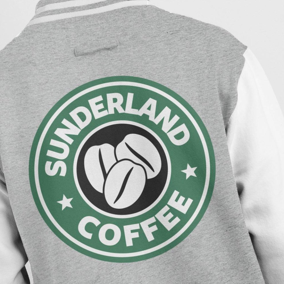 (X-Large (12-13 Yrs)) Sunderland Coffee Starbucks Kid's Varsity Jacket thumbnail