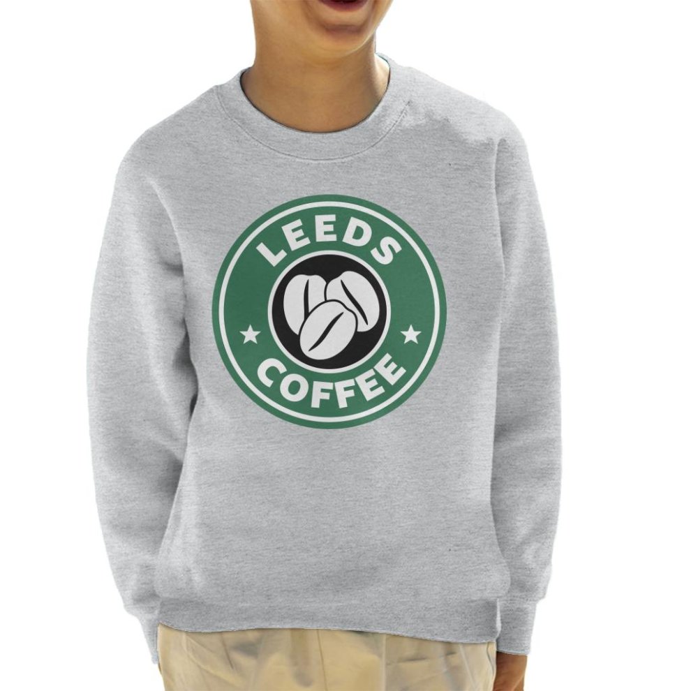 (X-Large (12-13 Yrs)) Leeds Coffee Starbucks Kid's Sweatshirt