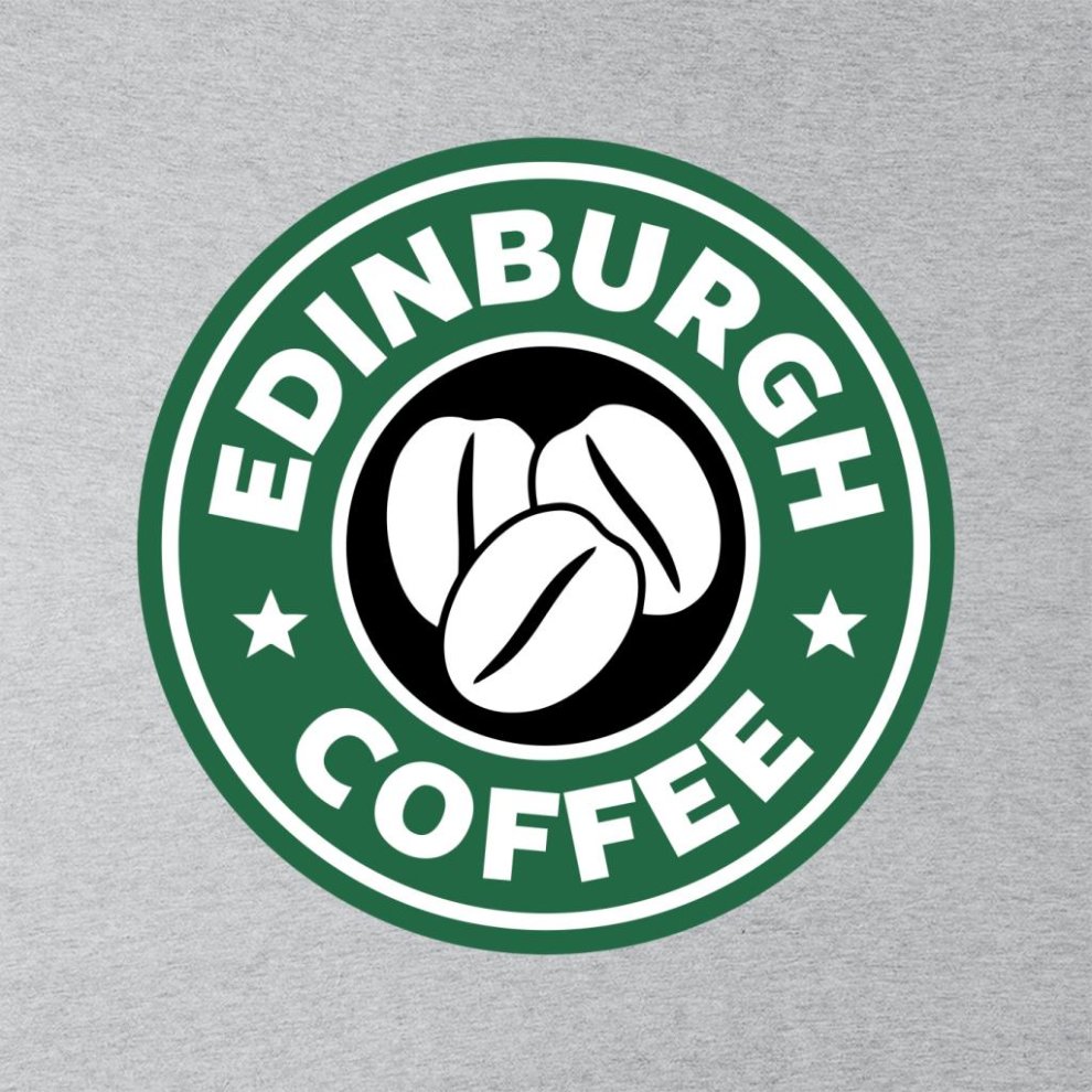 (X-Large (12-13 Yrs)) Edinburgh Coffee Starbucks Kid's Hooded Sweatshirt thumbnail