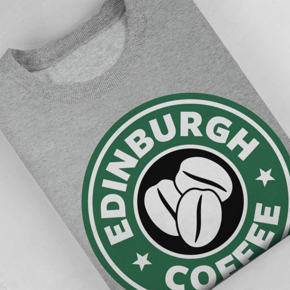 (X-Large (12-13 Yrs)) Edinburgh Coffee Starbucks Kid's Sweatshirt thumbnail