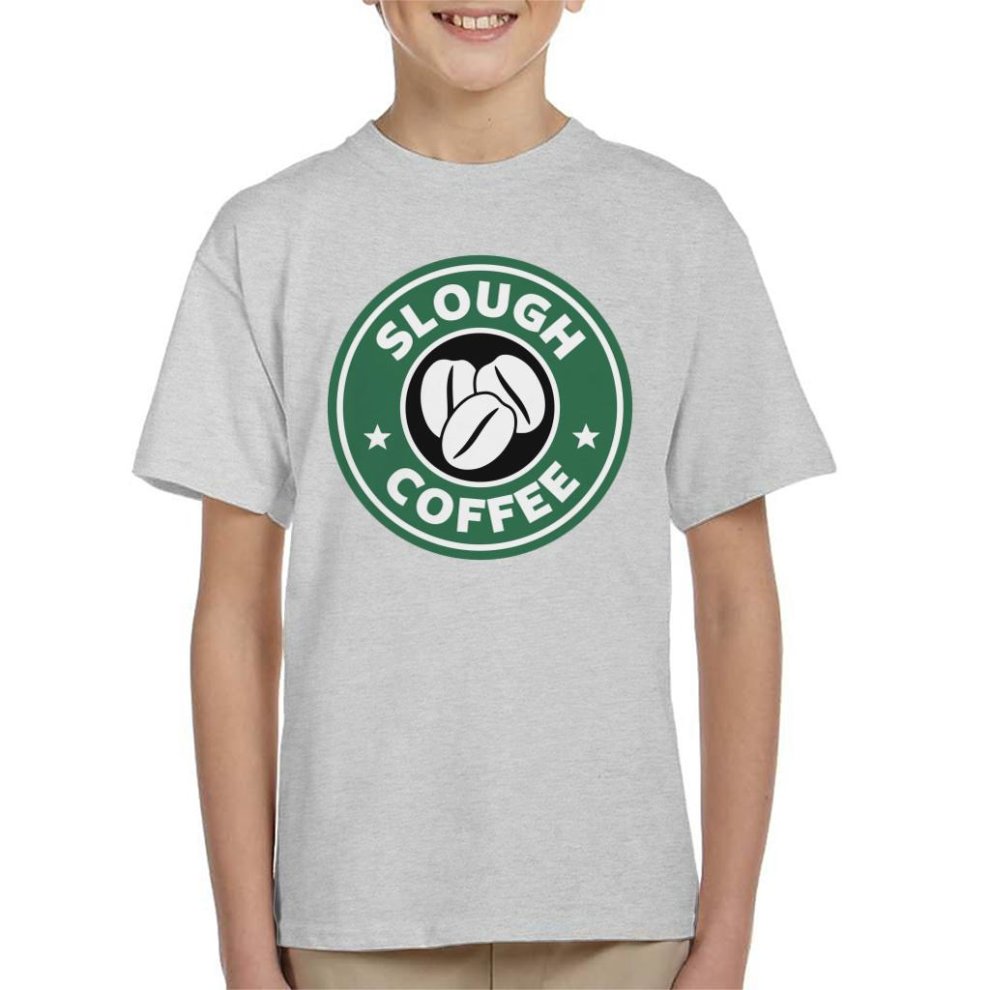 (X-Large (12-13 Yrs)) Slough Coffee Starbucks Kid's T-Shirt