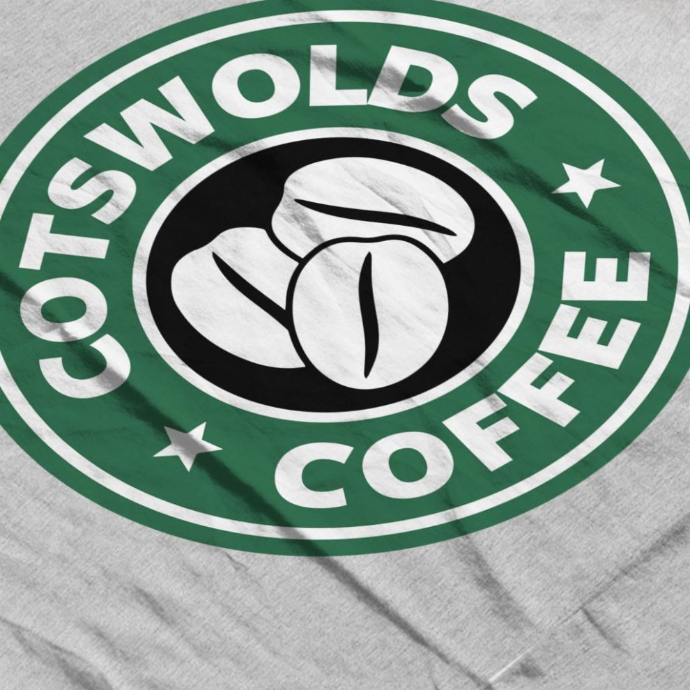 (X-Large (12-13 Yrs)) Cotswolds Coffee Starbucks Kid's T-Shirt thumbnail