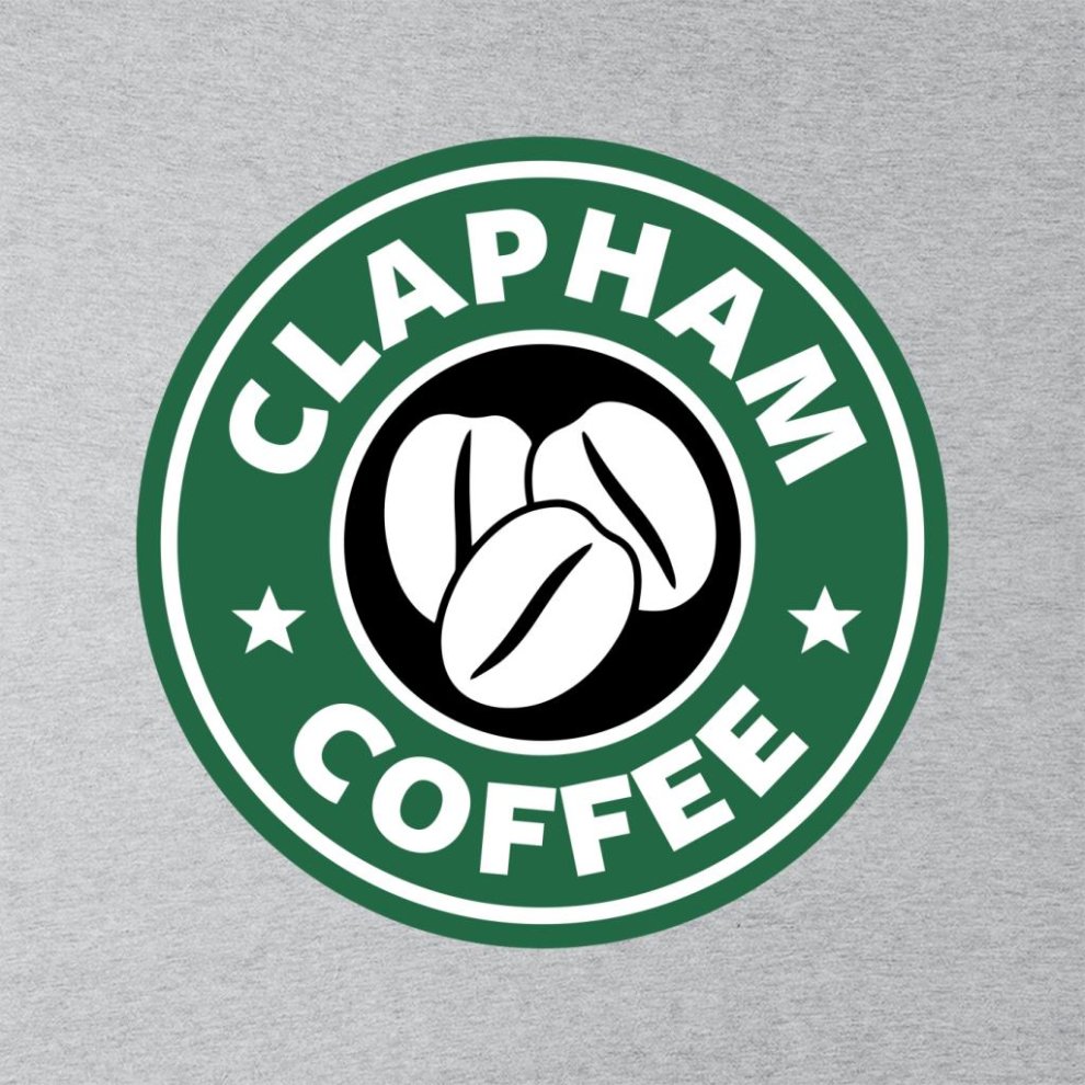 (X-Large (12-13 Yrs)) Clapham Coffee Starbucks Kid's Hooded Sweatshirt thumbnail