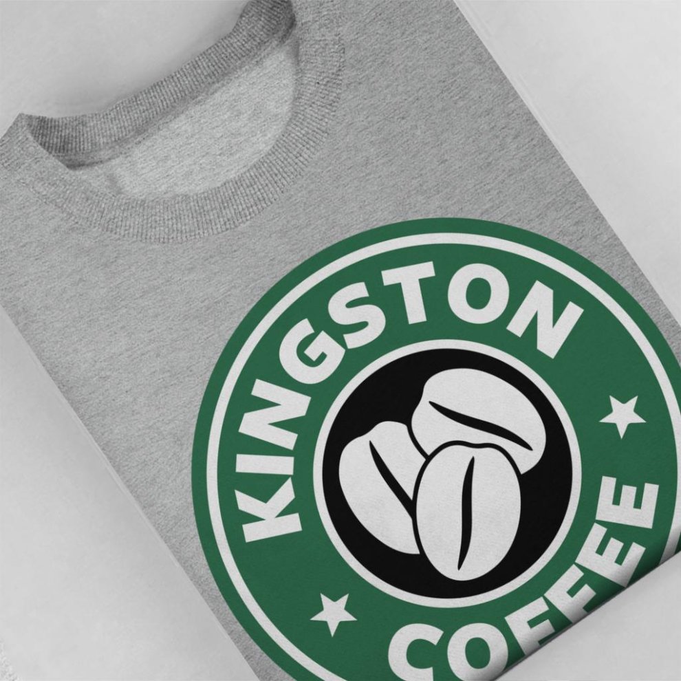 (X-Large (12-13 Yrs)) Kingston Coffee Starbucks Kid's Sweatshirt thumbnail