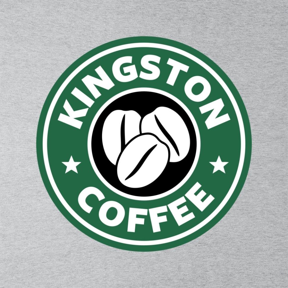(X-Large (12-13 Yrs)) Kingston Coffee Starbucks Kid's T-Shirt thumbnail