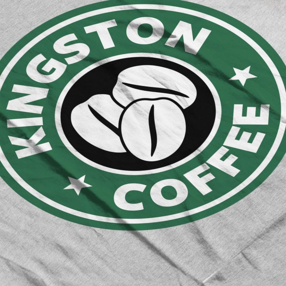 (X-Large (12-13 Yrs)) Kingston Coffee Starbucks Kid's T-Shirt thumbnail