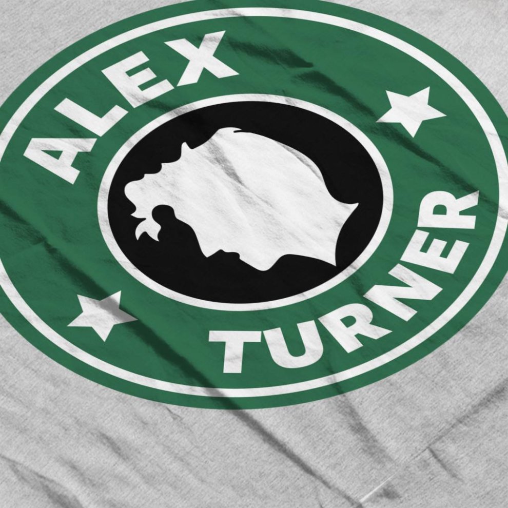 (X-Large (12-13 Yrs)) Alex Turner Starbucks Logo Kid's Hooded Sweatshirt thumbnail