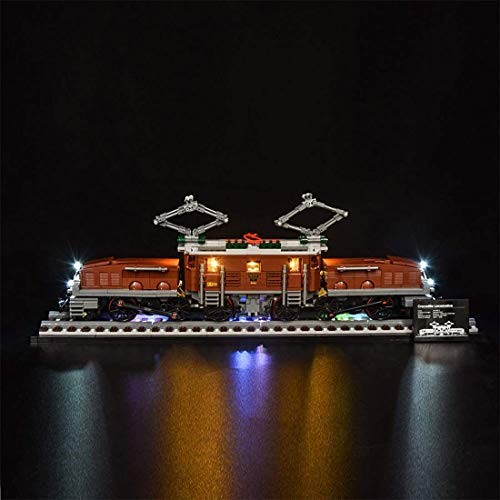T-Club LED Light Kit for Lego Creator 10277 Crocodile Locomotive Model Building Blocks (Not Include Building Block Model) thumbnail