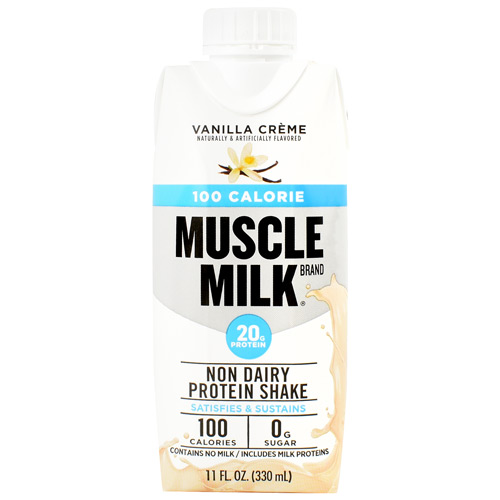 Muscle Milk Zero | Protein Shake | Vanilla Crème | 11 Oz | 12 Pack