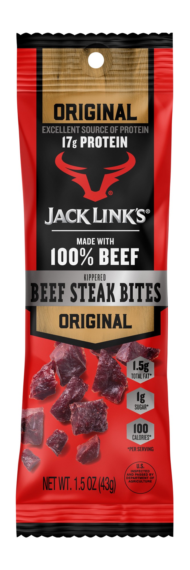 Jack Link's Original Beef Steak Bites, 1.5 Oz | CVS