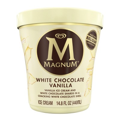 Magnum Tub White Chocolate Vanilla Ice Cream - 14.8oz thumbnail