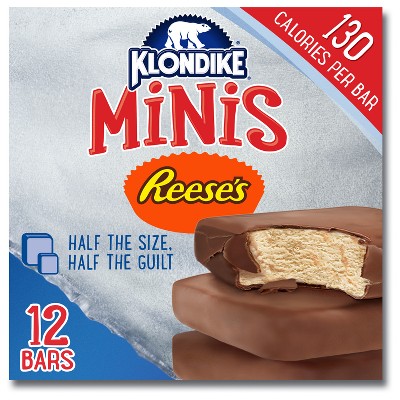 Klondike Minis Reese's Peanut Butter Ice Cream Bars - 12ct thumbnail