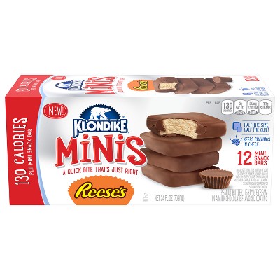 Klondike Minis Reese's Peanut Butter Ice Cream Bars - 12ct thumbnail