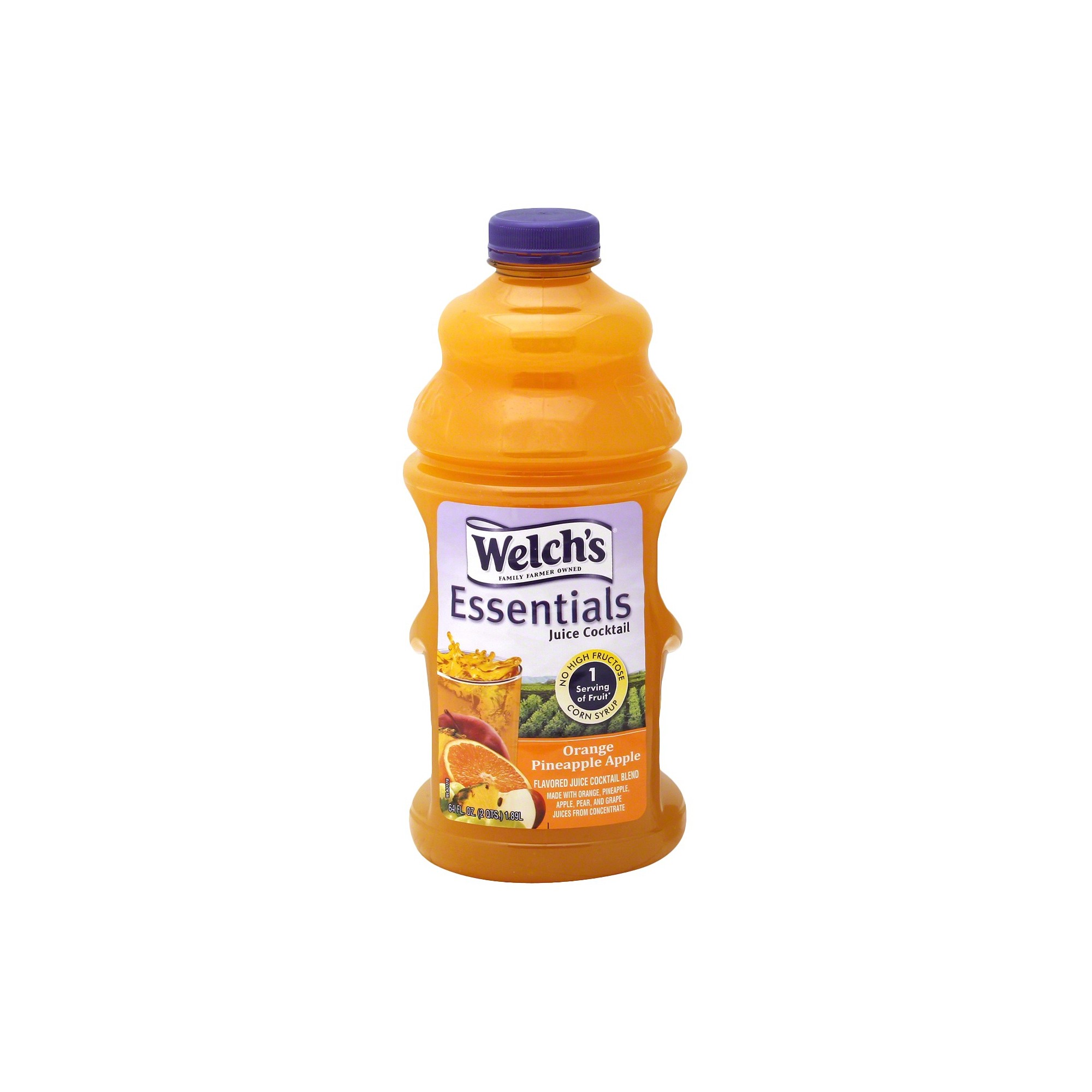 Welch's Essential Orange Pineapple Mango Juice Cocktail - 64 Fl Oz Bottle thumbnail
