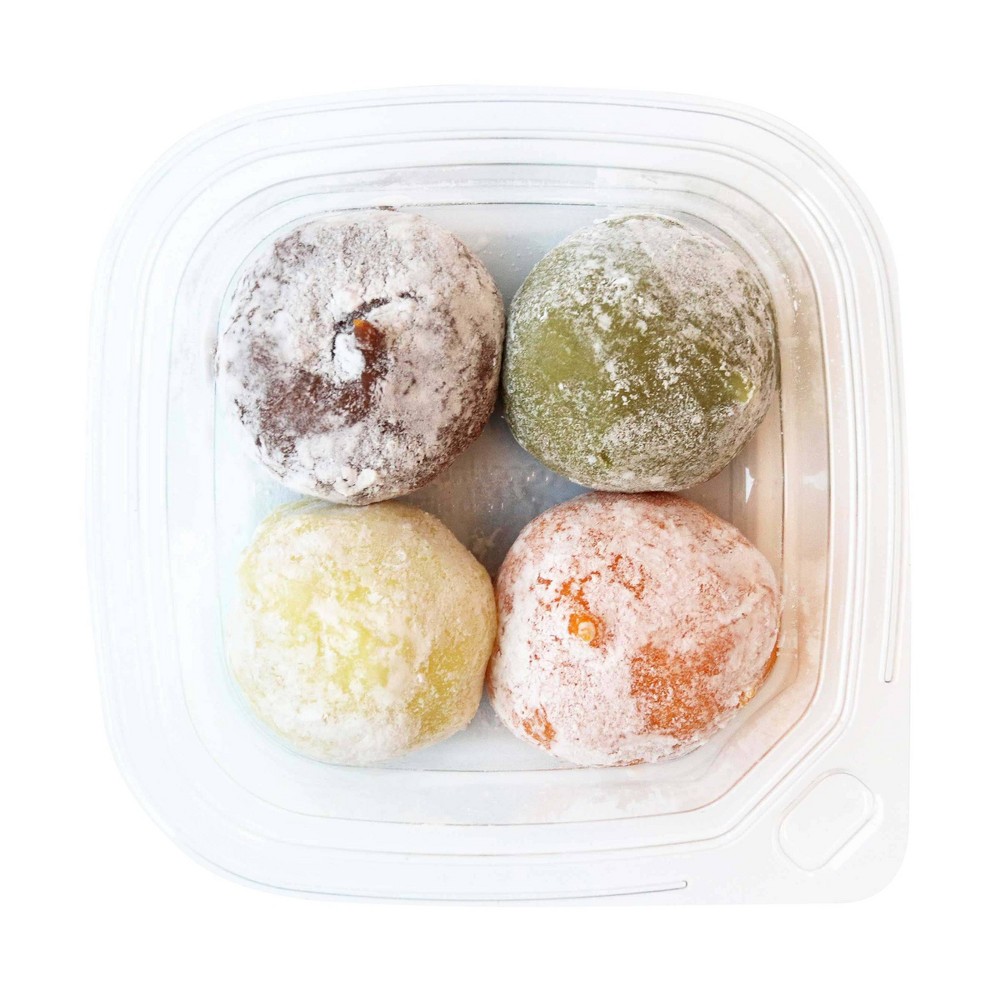 4PC COCONUT CREAM MOCHI SAMPLER, COCONUT CREAM