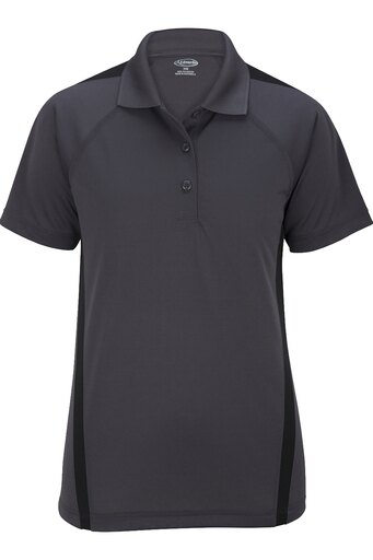 Edwards Ladies  Snag-proof Color Block Short Sleeve Polo