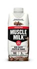 Muscle Milk Genuine Protein Shake  Chocolate  11 Fl Oz Carton  12 Pack  25g Protein  Zero Sugar  Calcium  Vitamins a  C & D  5g Fiber  Energizing Snac