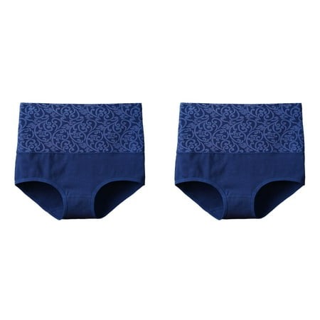 (2-Pack) Rinsvye Women S Solid Color Cotton Underwear for Women Underwear High Waisted Underwear Barely There Bras for Women 4742 Womens Underwear Cot
