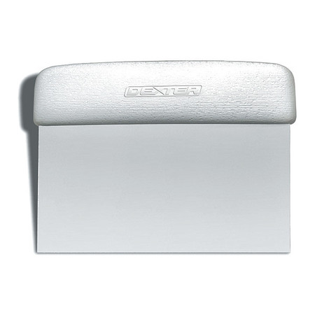 Dexter-Russell Sani-Safe 6  X 3  Dough Cutter and Bench Scraper  Carbon Steel Blade with Ergonomic Grip  Cuts  Divides and Scrapes Dough or Flour