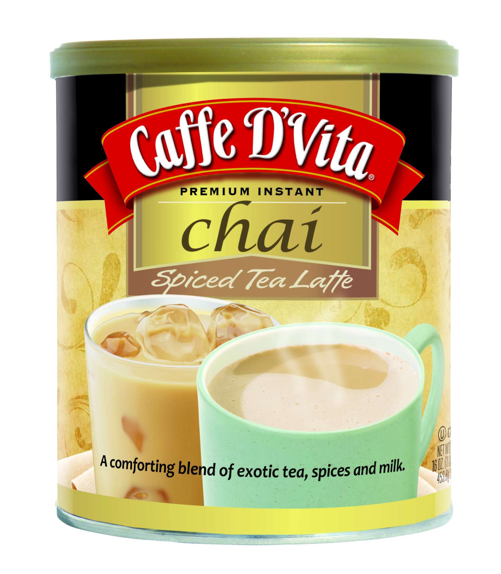 Caffe D'Vita Spiced Enchanted Chai Tea Latte
