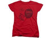 Dubble Bubble Swell Gum Womens Short Sleeve Shirt