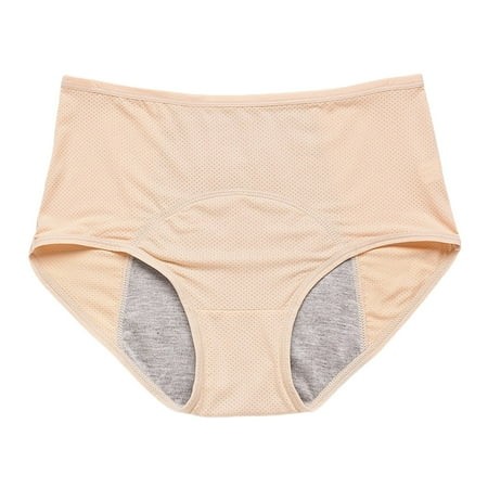 40 to 150Kg Plus Barely There Bras for Women 4742 Size L to 8Xl Cotton Womens Underwear High Hip Pants Leak Proof Before Deal for Today and After Mens