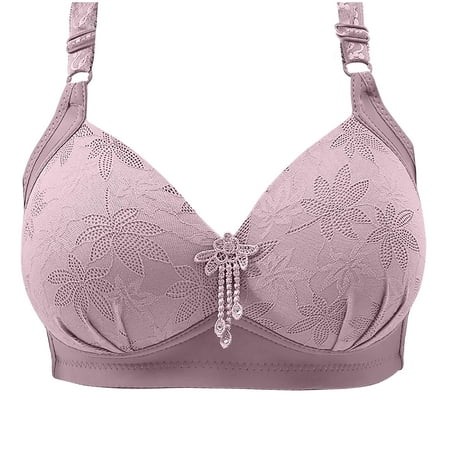 Jamicy Soft Bras for Women Gift for Mother Woman S Casual Bra Push up Soft Cup Bras Breathable and Comfortable Daily Bra