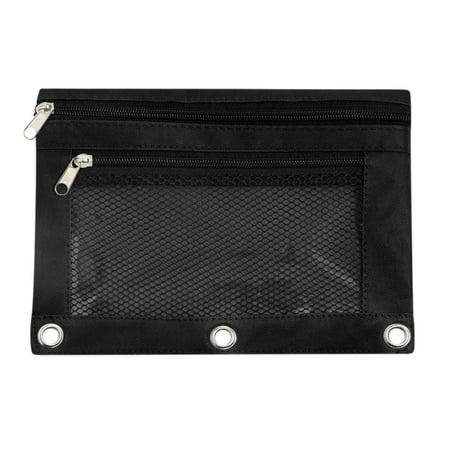 Easter Pencil Pouch 3 Ring  Zipper Pencil Pouches Case Binder Cosmetic Bag Gifts for Women