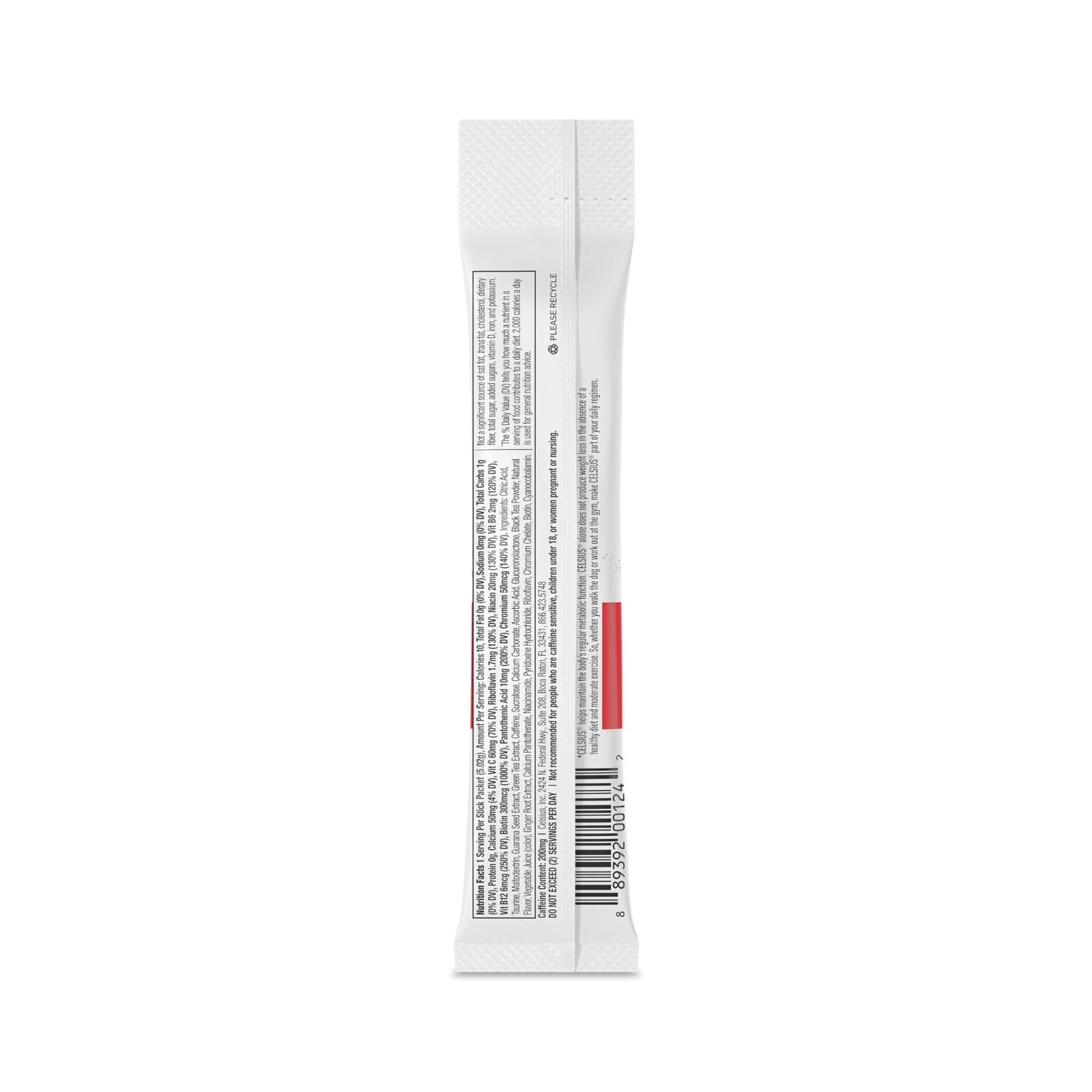 CELSIUS on the Go Strawberry Mango, Sugar Free Energy Drink Mix (14 Sticks per P thumbnail