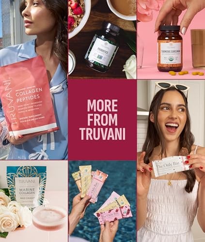 Truvani Vegan Pea Protein Powder | Chocolate Strawberry | 20g Organic Plant Based Protein | 1 Serving | Keto | Gluten & Dairy Free | Low Carb | No Add