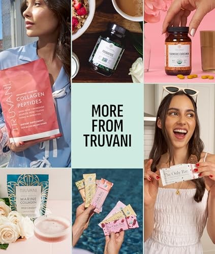 Truvani Vegan Pea Protein Powder | Mint Chocolate | 20g Organic Plant Based Protein | 1 Serving | Keto | Gluten & Dairy Free | Low Carb | No Added Sug