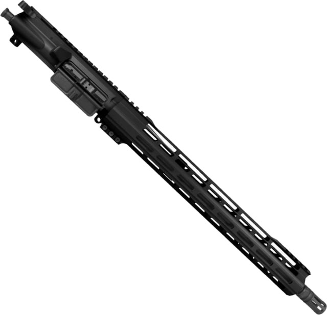ABC RIFLE COMPANY AR-15 .300 AAC Blackout Complete Build 16in Barrel 15in Lightweight Hybrid M-LOK Handguard Upper Receiver, 5/8x24, Nitride, Black, U