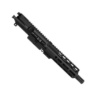 ABC RIFLE COMPANY AR-15 .300 AAC Blackout Pistol M-LOK Handguard Complete Upper Receiver W/BCG and Charging Handle, Black, UA300-BR7.5-ML7D-BLK