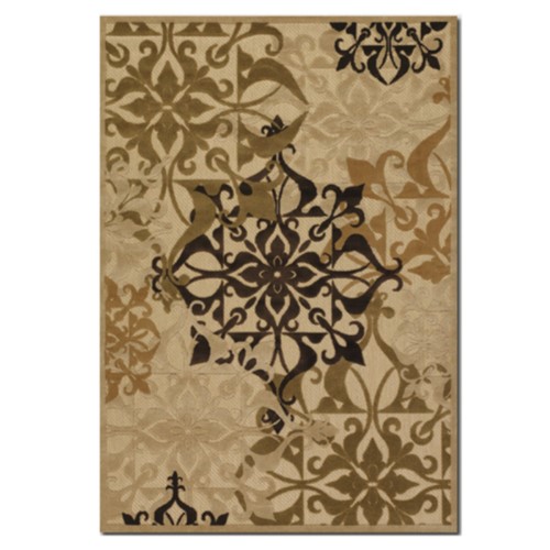 Couristan 5714-0134 Urbane Sand Indoor/Outdoor Rug