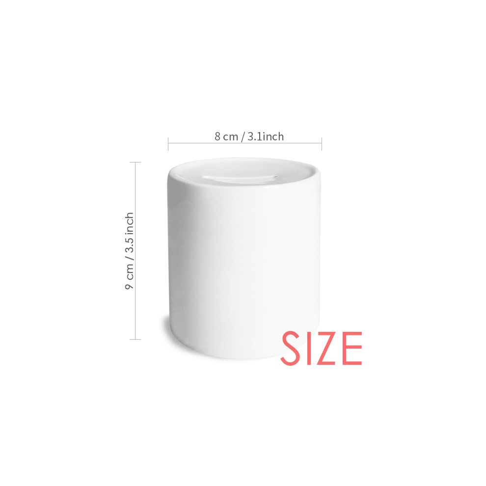 Peanut Chocolate Sweet Ice Cream Money Box Saving Banks Ceramic Coin Case Kids Adults thumbnail