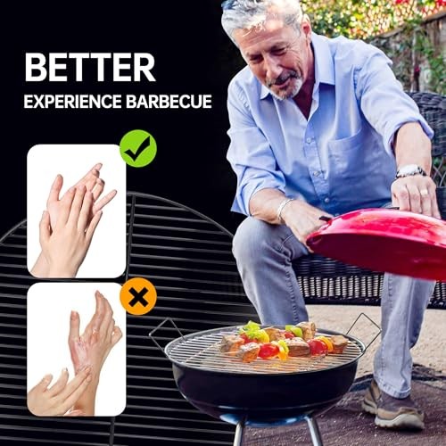 Grill Grates 8835 Replacement for Weber, 22.5 Inch Charcoal Grills, Kettle, Gourmet BBQ Stainless Steel Cooking Grate Grids (Metal Grill Grates 8835) thumbnail