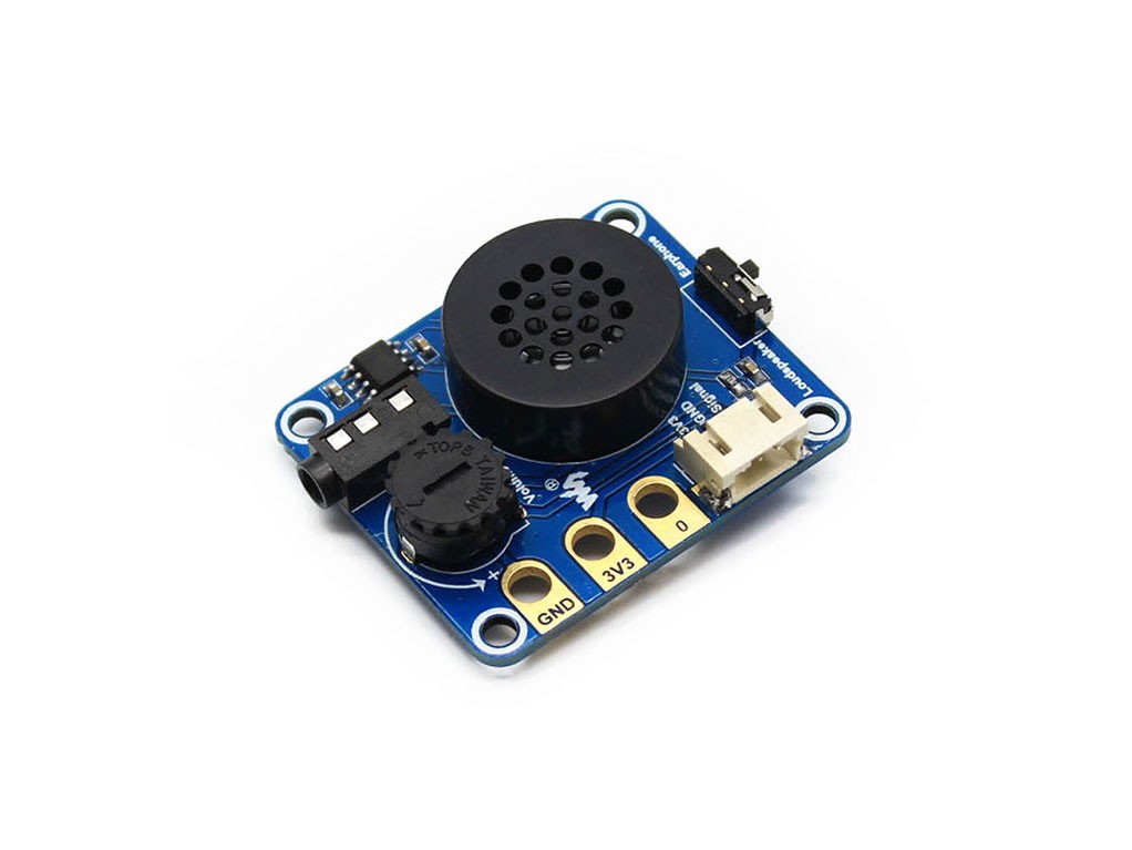 Waveshare Speaker Module for Micro:bit Makes It Become a Music Player