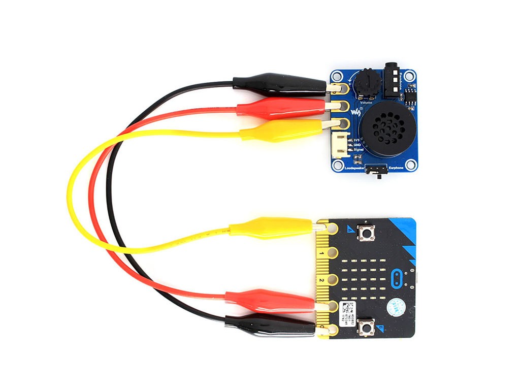 Waveshare Speaker Module for Micro:bit Makes It Become a Music Player thumbnail